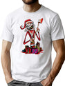 Art The Claus - Tim Burton Style T-Shirt for Men & Women, T-Shirts Graphic Tee - White