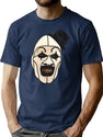 Art The Cloud (Digital Stained Glass) T-Shirt for Men & Women, T-Shirts Graphic Tee - Navy