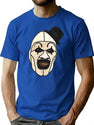 Art The Cloud (Digital Stained Glass) T-Shirt for Men & Women, T-Shirts Graphic Tee - Blue