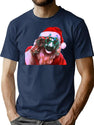 Art The Clown As Santa T-Shirt for Men & Women, T-Shirts Graphic Tee - Navy