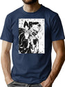 Art The Clown From The Film Terrifier T-Shirt for Men & Women, T-Shirts Graphic Tee - Navy