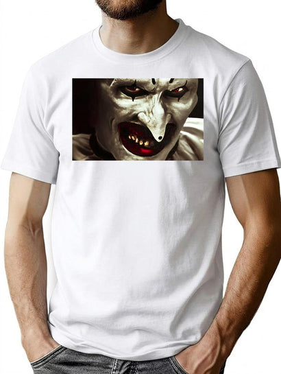 Art The Clown Grinning - Terrifier 2 T-Shirt for Men & Women, T-Shirts Graphic Tee - Black