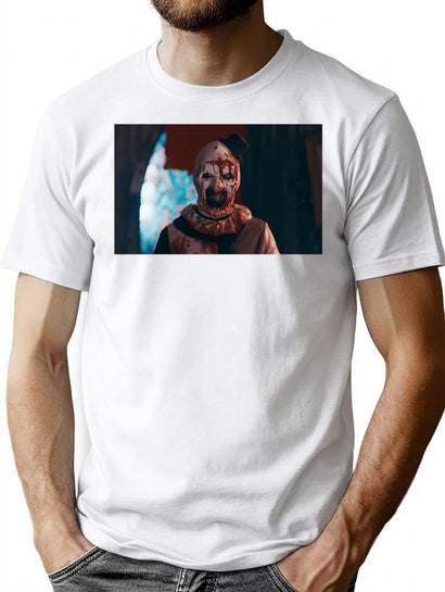 Art The Clown Grinning - Terrifier Classic T-Shirt for Men & Women, T-Shirts Graphic Tee - Black