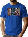 Art The Clown Grinning - Terrifier (3) T-Shirt for Men & Women, T-Shirts Graphic Tee - Blue