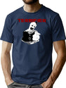 Art The Clown Just Being Silly T-Shirt for Men & Women, T-Shirts Graphic Tee - Navy