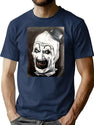 Art The Clown Of The Terrifier Premium T-Shirt for Men & Women, T-Shirts Graphic Tee - Navy