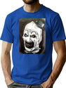 Art The Clown Of The Terrifier Premium T-Shirt for Men & Women, T-Shirts Graphic Tee - Blue