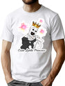 Art The Clown Princess T-Shirt for Men & Women, T-Shirts Graphic Tee - White