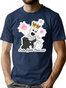 Art The Clown Princess T-Shirt for Men & Women, T-Shirts Graphic Tee - Navy