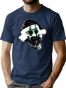 Art The Clown Santa Claus T-Shirt for Men & Women, T-Shirts Graphic Tee - Navy