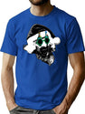Art The Clown Santa Claus T-Shirt for Men & Women, T-Shirts Graphic Tee - Blue