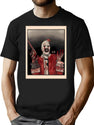 Art The Clown Santa T-Shirt for Men & Women, T-Shirts Graphic Tee - Black
