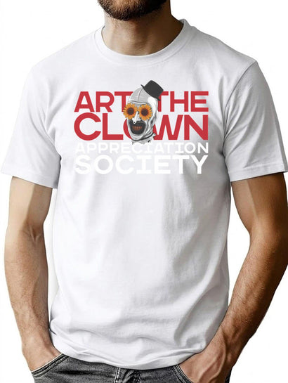 Art The Clown Society T-Shirt for Men & Women, T-Shirts Graphic Tee - Black