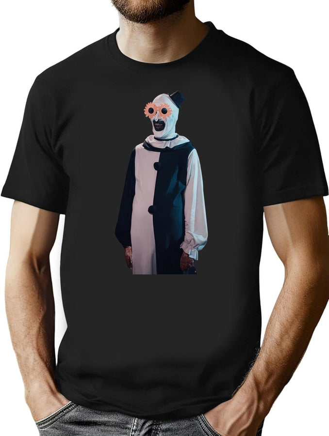 Art The Clown Sunglasses Terrifier T-Shirt for Men & Women, T-Shirts Graphic Tee - Black