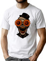 Art The Clown Terrifier 2 Sunflower Sunglasses (2) T-Shirt for Men & Women, T-Shirts Graphic Tee - White
