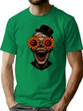 Art The Clown Terrifier 2 Sunflower Sunglasses (2) T-Shirt for Men & Women, T-Shirts Graphic Tee - Green