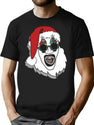 Art The Clown Terrifier 3 Santa T-Shirt for Men & Women, T-Shirts Graphic Tee - Black
