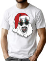 Art The Clown Terrifier 3 Santa T-Shirt for Men & Women, T-Shirts Graphic Tee - White