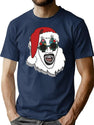 Art The Clown Terrifier 3 Santa T-Shirt for Men & Women, T-Shirts Graphic Tee - Navy