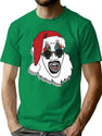 Art The Clown Terrifier 3 Santa T-Shirt for Men & Women, T-Shirts Graphic Tee - Green