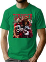Art The Clown Terrifier Christmas T-Shirt for Men & Women, T-Shirts Graphic Tee - Green