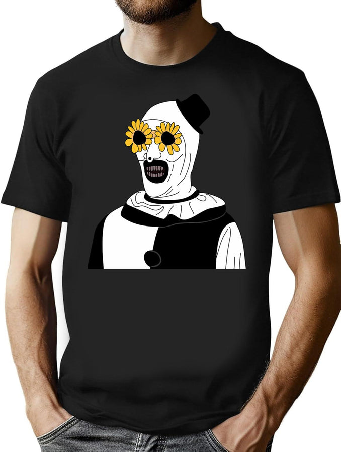 Art The Clown - Terrifier Classic T-Shirt for Men & Women, T-Shirts Graphic Tee - Black