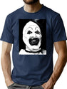 Art The Clown Terrifier Classic T-Shirt for Men & Women, T-Shirts Graphic Tee - Navy
