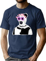 Art The Clown Terrifier Cute Pink Horror T-Shirt for Men & Women, T-Shirts Graphic Tee - Navy