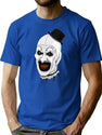 Art The Clown Terrifier Movie Halloween T-Shirt for Men & Women, T-Shirts Graphic Tee - Blue