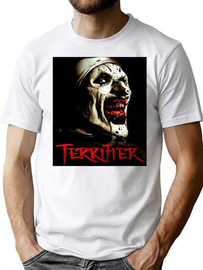 Art The Clown Terrifier (2) T-Shirt for Men & Women, T-Shirts Graphic Tee - Black