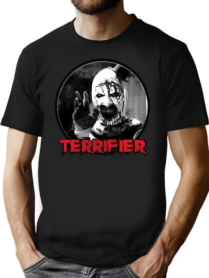 Art The Clown Terrifier (3) T-Shirt for Men & Women, T-Shirts Graphic Tee - Black