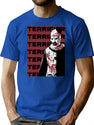 Art The Clown Terrifier (6)D Premium Heavyweight Cotton T-Shirt - Blue