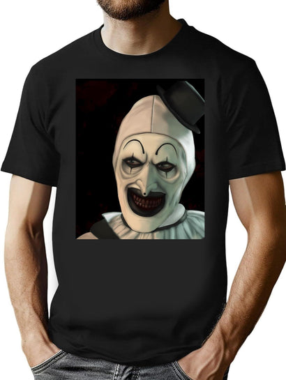 Art The Clown Terrifier (7) T-Shirt for Men & Women, T-Shirts Graphic Tee - Black