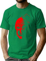 Art The Clown The Creepy Blood Red T-Shirt for Men & Women, T-Shirts Graphic Tee - Green