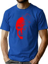 Art The Clown The Creepy Blood Red T-Shirt for Men & Women, T-Shirts Graphic Tee - Blue