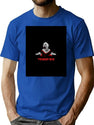 Art The Clown The Creepy Clown Not So Terrifier T-Shirt for Men & Women, T-Shirts Graphic Tee - Blue