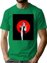 Art The Clown The Creepy Happy For U T-Shirt for Men & Women, T-Shirts Graphic Tee - Green