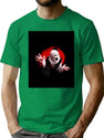 Art The Clown The Creepy Waving For You T-Shirt for Men & Women, T-Shirts Graphic Tee - Green