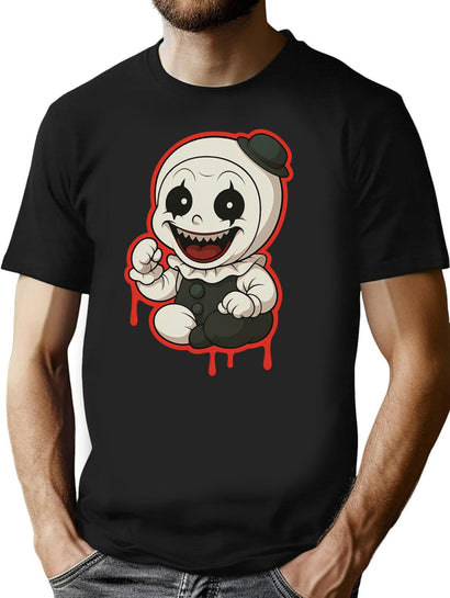 Art The Clown (10) T-Shirt for Men & Women, T-Shirts Graphic Tee - Black