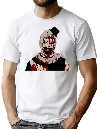 Art The Clown (11) T-Shirt for Men & Women, T-Shirts Graphic Tee - Black