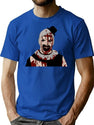 Art The Clown (11) T-Shirt for Men & Women, T-Shirts Graphic Tee - Blue