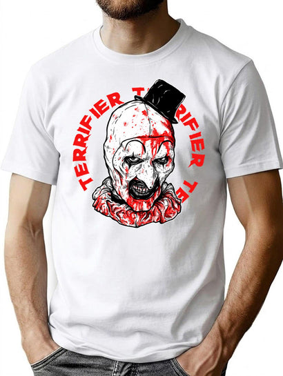 Art The Clown (12) T-Shirt for Men & Women, T-Shirts Graphic Tee - Black