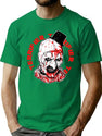 Art The Clown (12) T-Shirt for Men & Women, T-Shirts Graphic Tee - Green