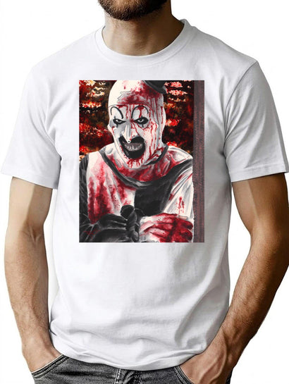 Art The Clown (13) T-Shirt for Men & Women, T-Shirts Graphic Tee - Black