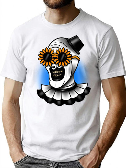 Art The Clown (14) T-Shirt for Men & Women, T-Shirts Graphic Tee - Black