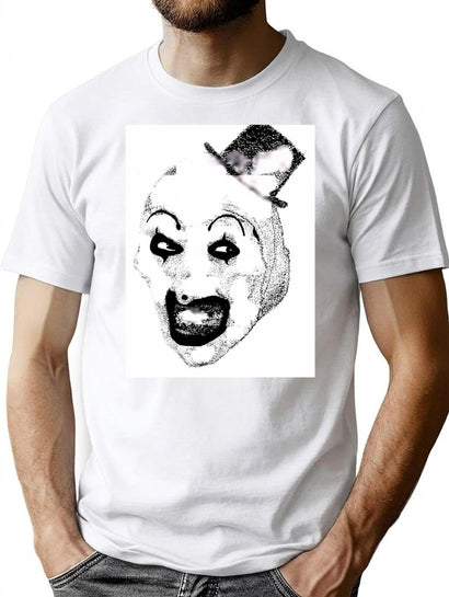 Art The Clown (15) T-Shirt for Men & Women, T-Shirts Graphic Tee - Black