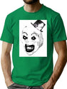 Art The Clown (15) T-Shirt for Men & Women, T-Shirts Graphic Tee - Green