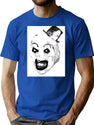 Art The Clown (15) T-Shirt for Men & Women, T-Shirts Graphic Tee - Blue