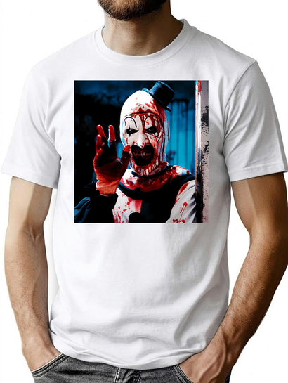 Art The Clown (16) T-Shirt for Men & Women, T-Shirts Graphic Tee - Black