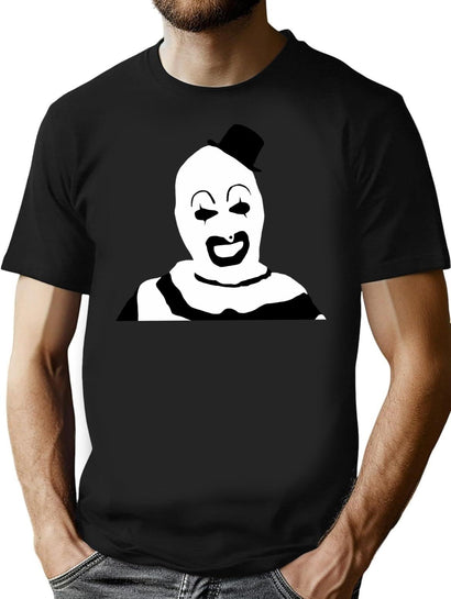 Art The Clown (18) T-Shirt for Men & Women, T-Shirts Graphic Tee - Black